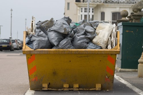 Recycling and waste disposal process
