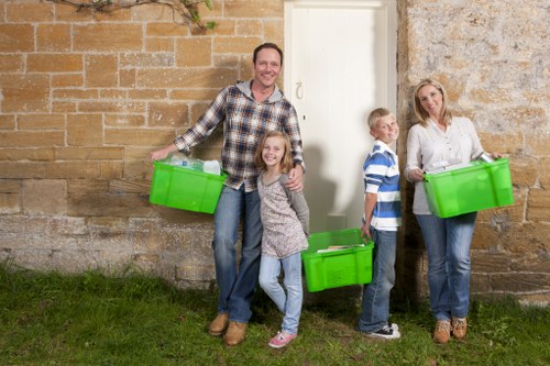 Waste clearance process with assessment and removal