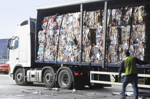 Recycling and disposal services during house clearance